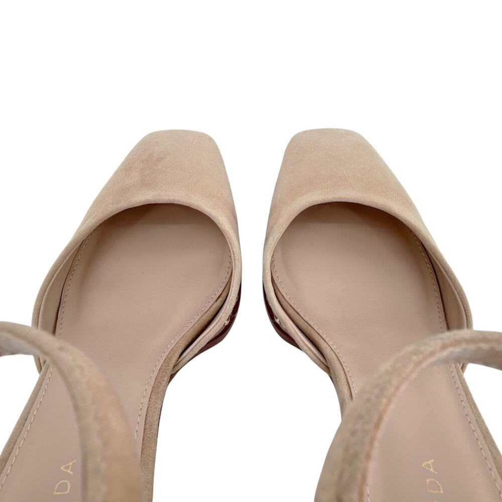 PELLE MODA Dietta in Latte Kid Suede 7 - Picture 8 of 10